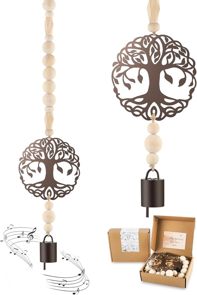 Tree of Life Wind Chimes for Loss of Loved One, Unique Memorial Windchime Sympat