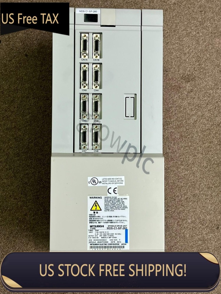 Refurbished Mitsubishi MDS-C1-SP-260 Spindle Drive Unit - $800 Core Credit