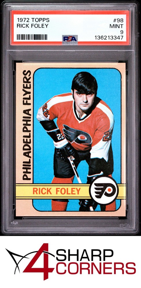 1972 Topps #98 Rick Foley Rc Flyers Psa 94SC: Leading the industry in consignment services!