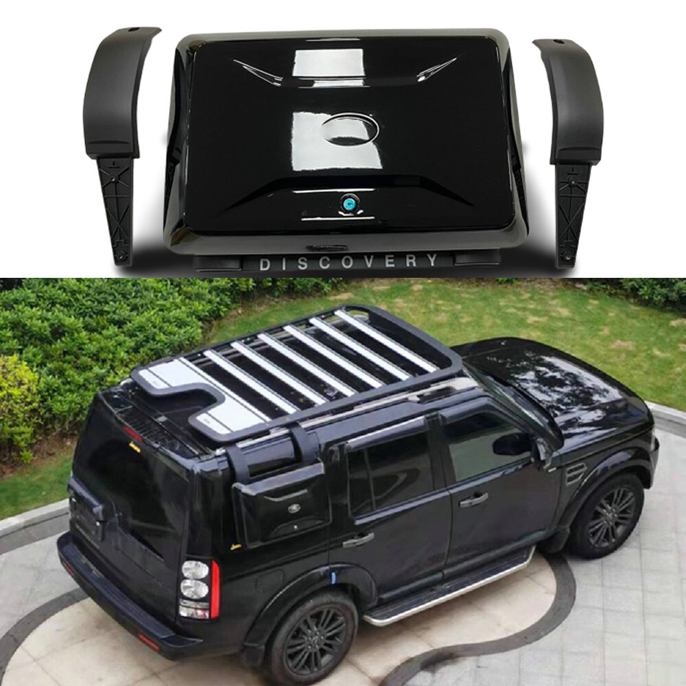 Exterior Side Mounted Gear Box Carrier Fits For LR Discovery LR4 2010-2016 Black