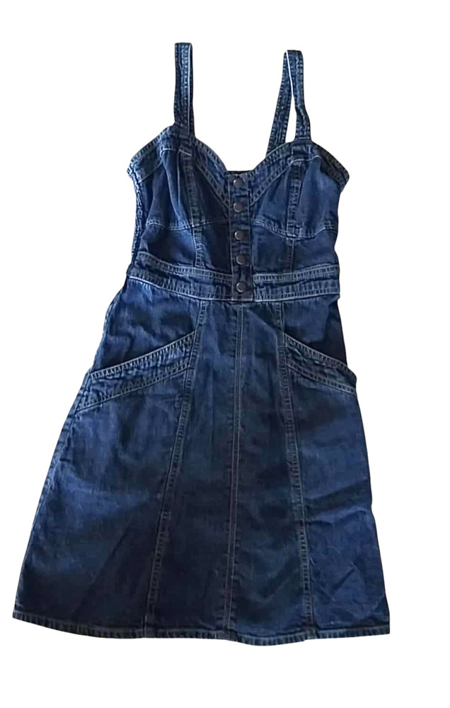 Japna Denim Sleeveless Dress Small