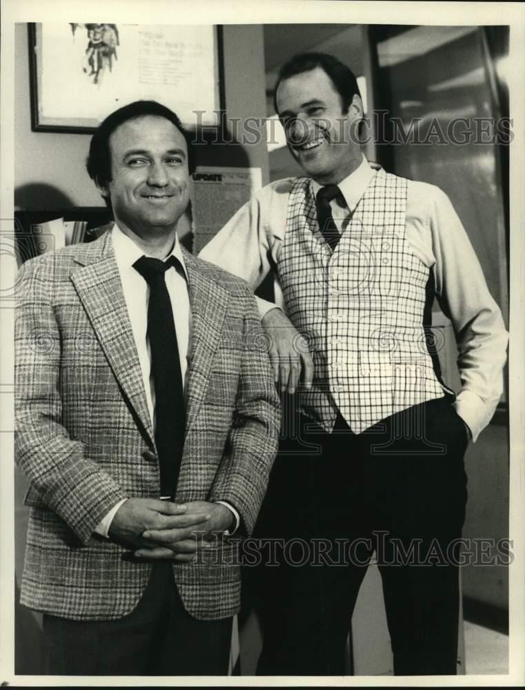 1981 Press Photo Jack Bannon and David Spielberg star in CBS-TV's 