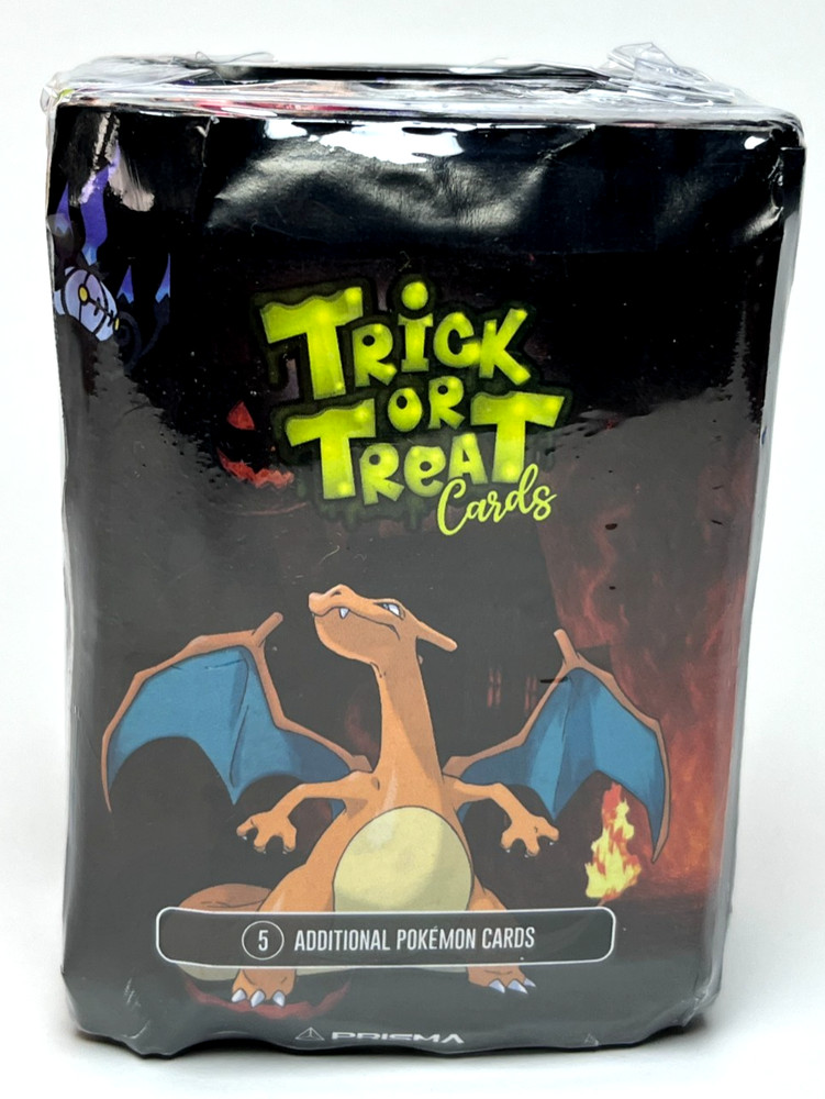 2025 BOX POKEMON Halloween Trick Or Treat PRISMA Cards - 25 Packs Peru CHARIZARD