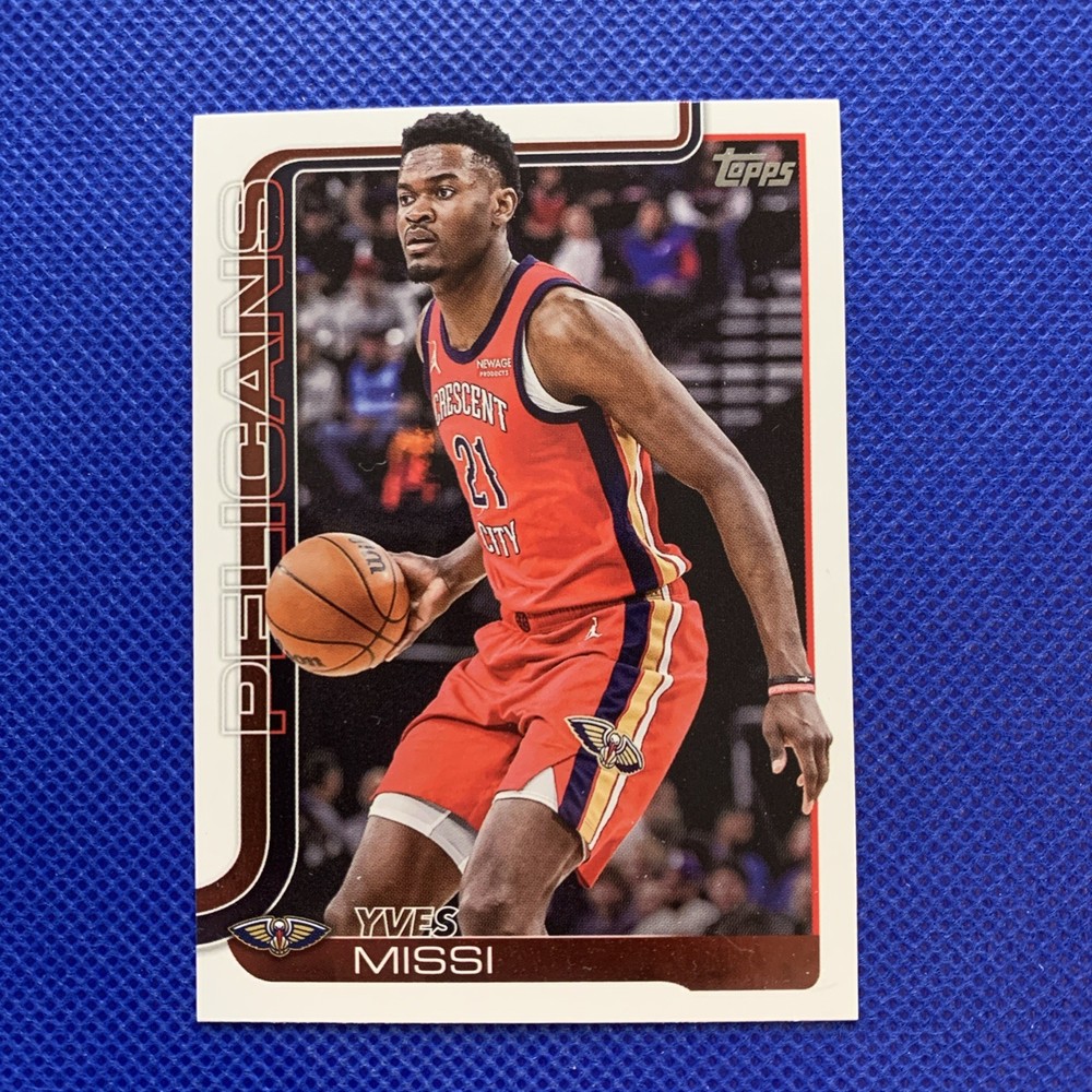 2025-26 Topps Yves Missi #191 New Orleans Pelicans