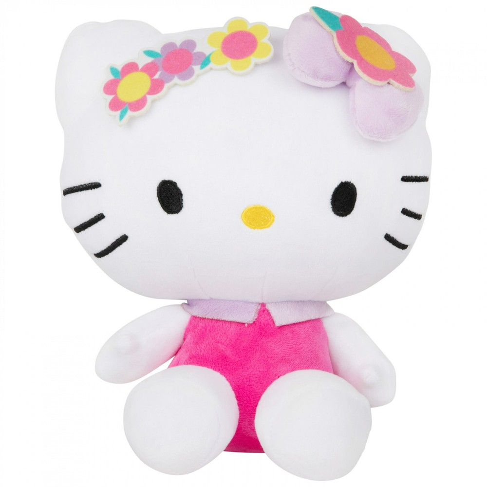 Plush - Hello Kitty and Friends - Flower Crown Pink Dress 9