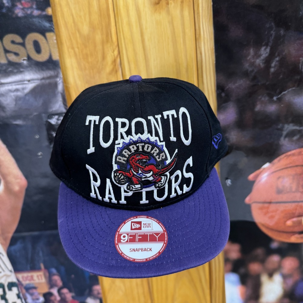 Toronto Raptors Hat Cap Snap Back NBA Basketball Hardwood Classics New Era Mens