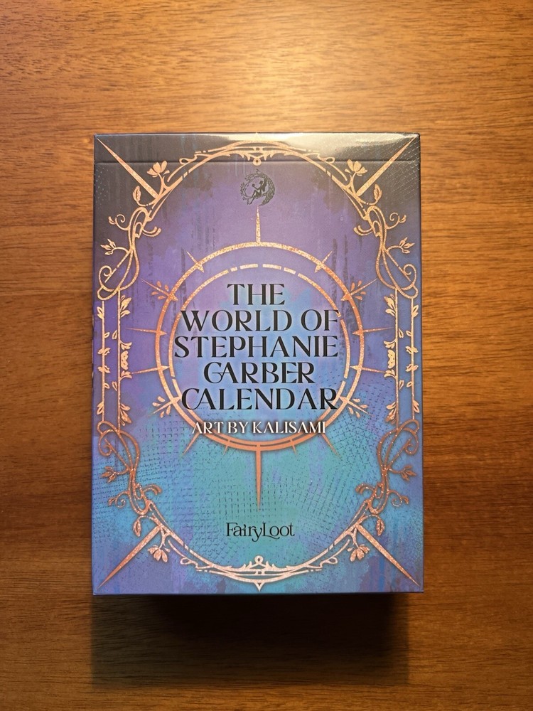 World Of Stephanie Garber Calendar | Fairyloot | Unopened