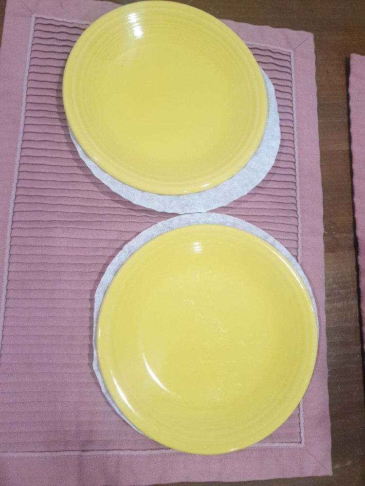 Homer Laughlin FIESTA Sunflower Yellow Fiestaware Salad Plate 7 1/4