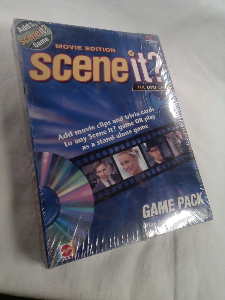 Movie Edition Scene It? The DVD Game, Game Pack, New! Sealed!