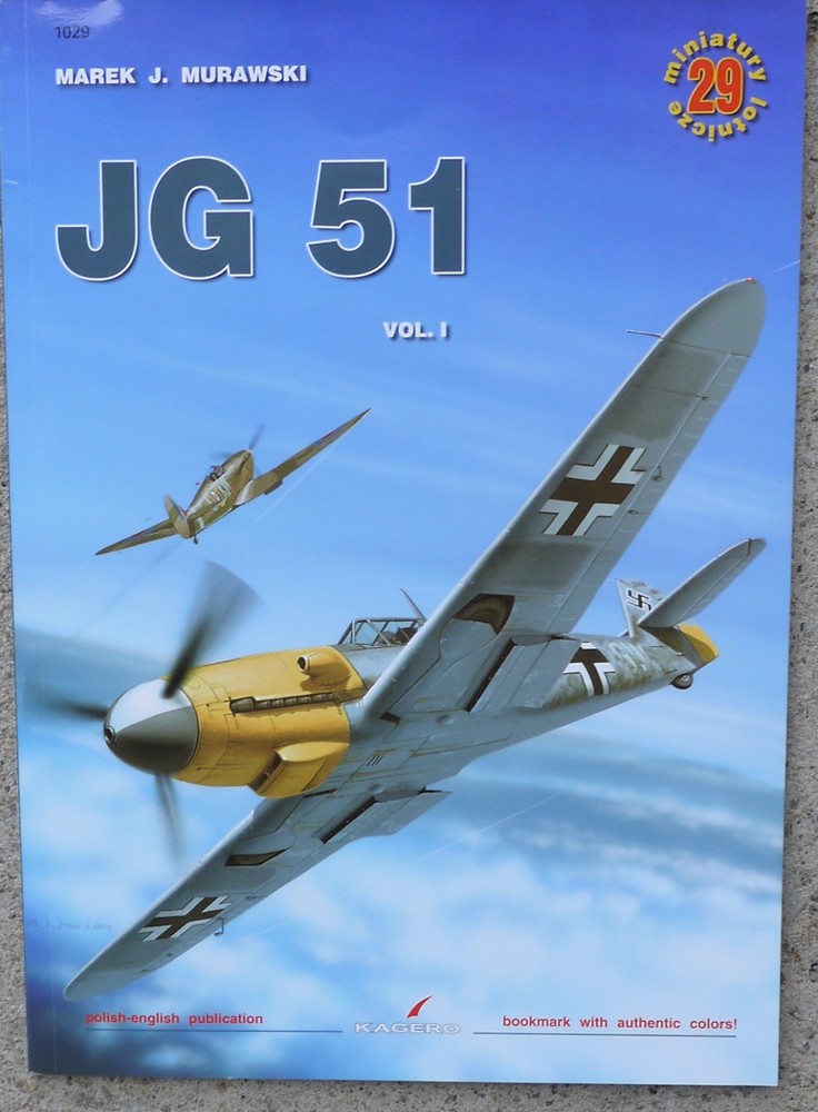 Kagero Air Miniatures # 29 JG 51 Vol. I Murawski Softcover Polish-English LN