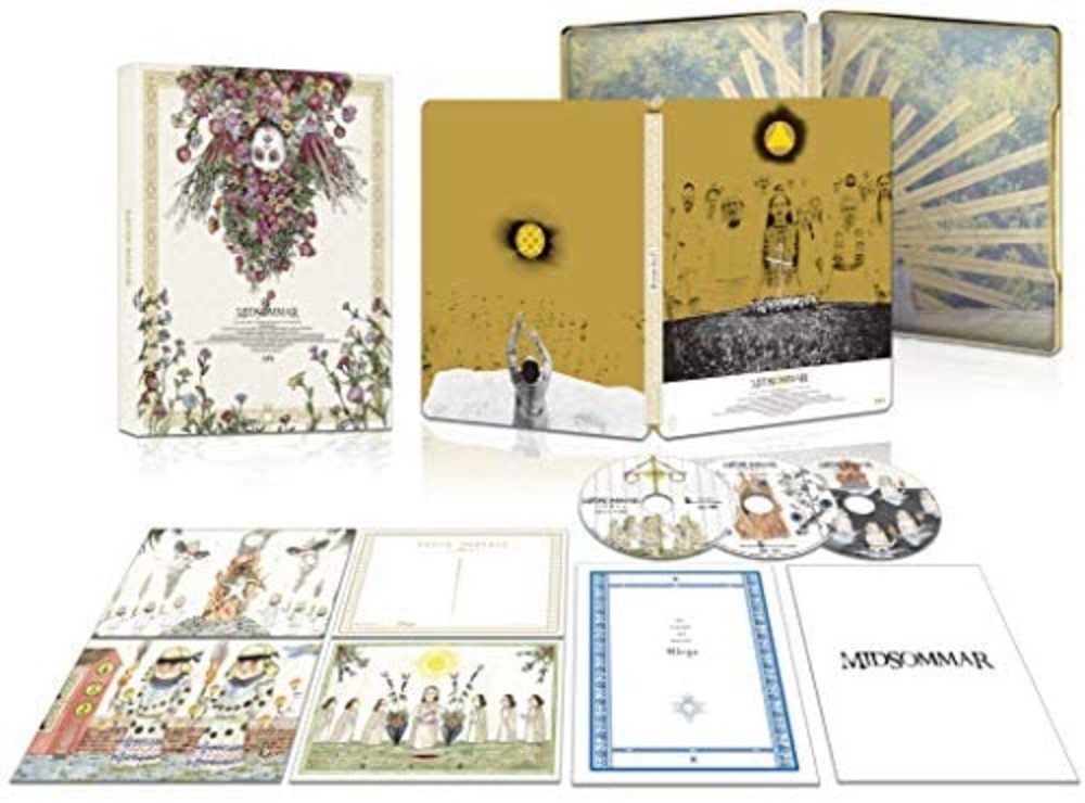 Midsommar Deluxe Edition 3-Disc Steel book First Press Limited Japan Blu-ray