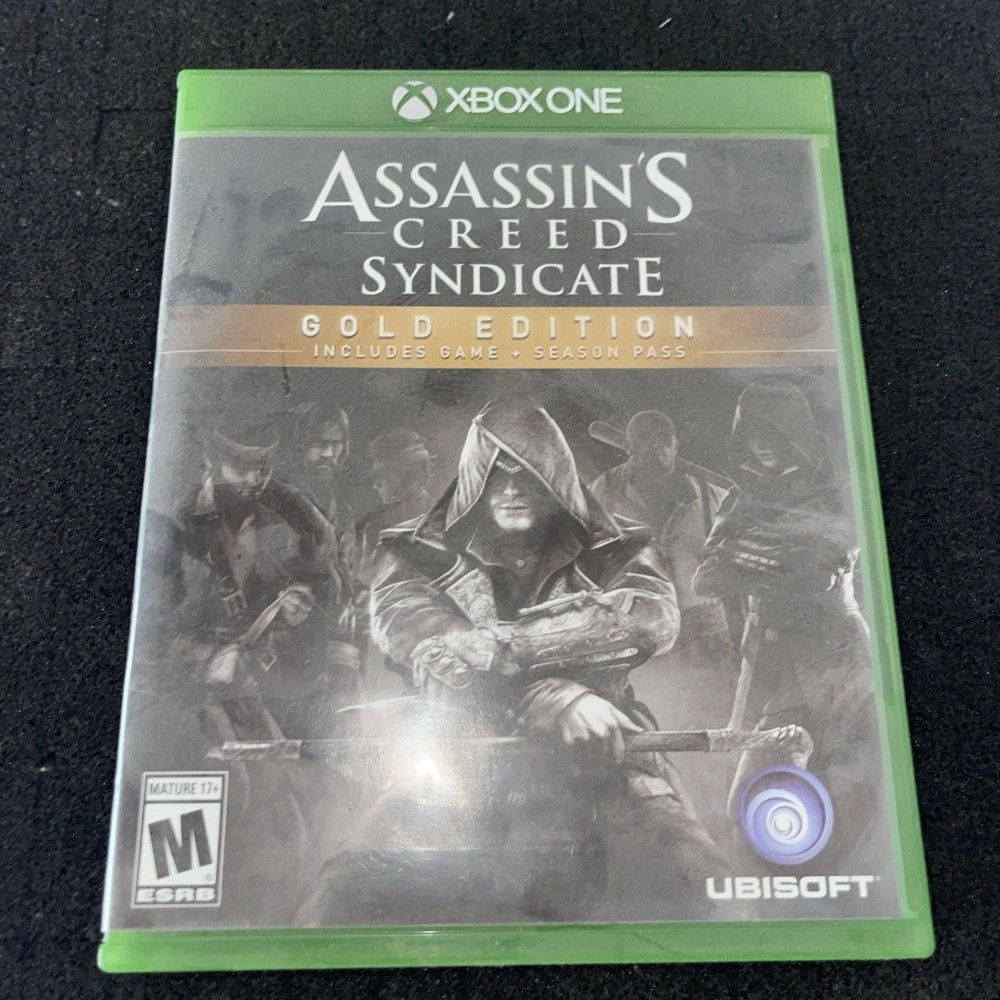 Assassin's Creed: Syndicate [Gold Edition Cover Art] (Microsoft Xbox One, 2015)