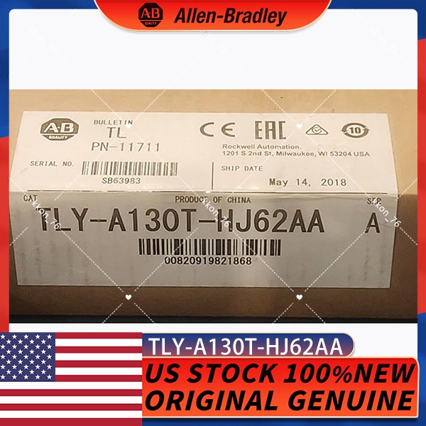 TLY-A130T-HJ62AA Servo Motor New Sealed Allen-Bradley Free Shipping