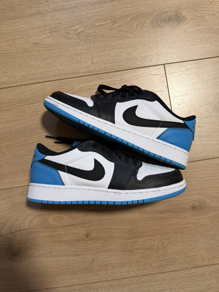NIKE AIR JORDAN 1 RETRO LOW OG POWDER BLUE 6Y CZ0858-104
