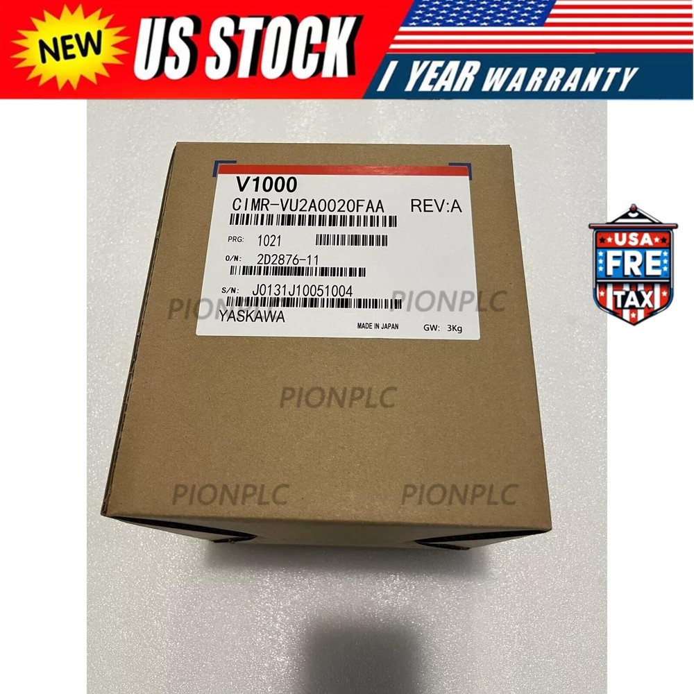 NEW Yaskawa CIMR-VU2A0020FAA Inverter 1-Year Warranty Expedited Delivery