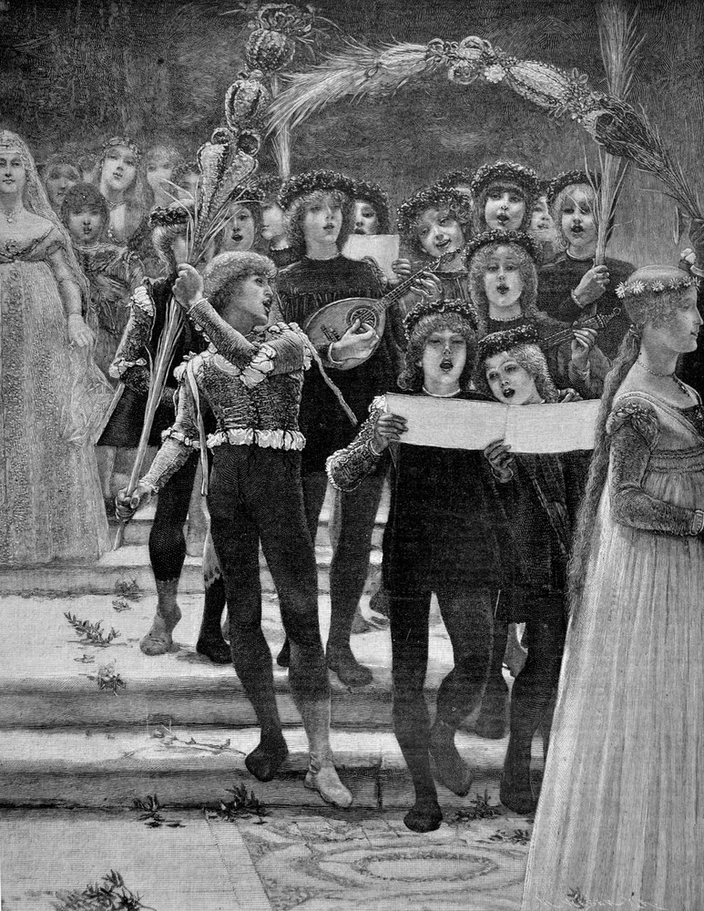 Musical group,singing Decorative Poster print.Home Graphic Art Design.3840