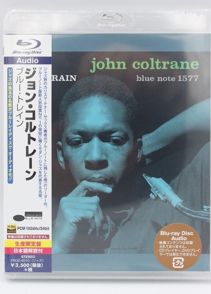 John Coltrane - Blue Train Blu-ray Audio PCM 192/24 96/24 Stereo Japan PROZ-4010
