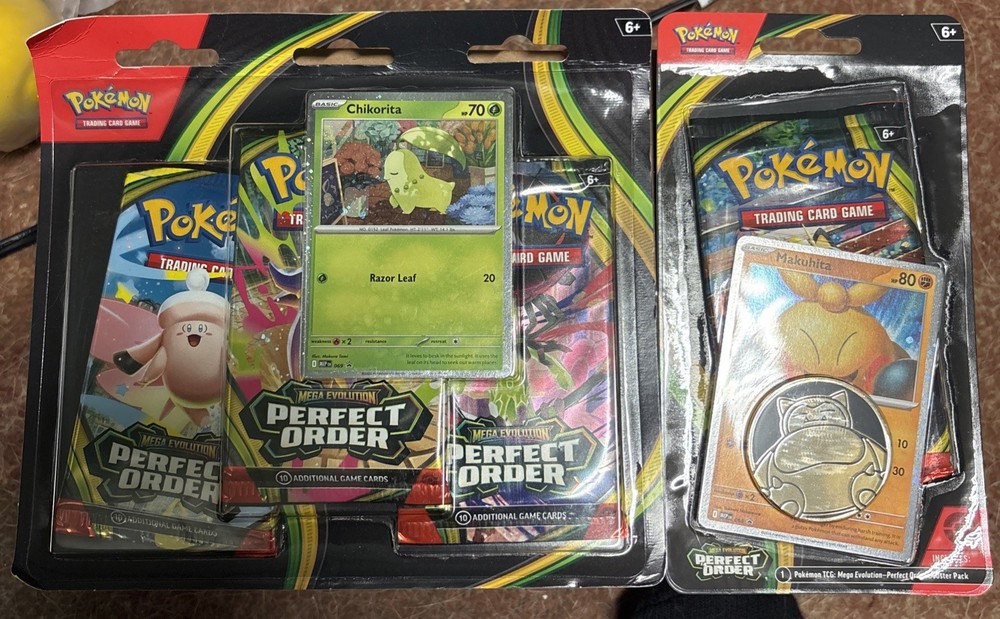 Pokémon TCG PERFECT ORDER BLISTER COLLECTION BRAND NEW SEALED Single & Triple