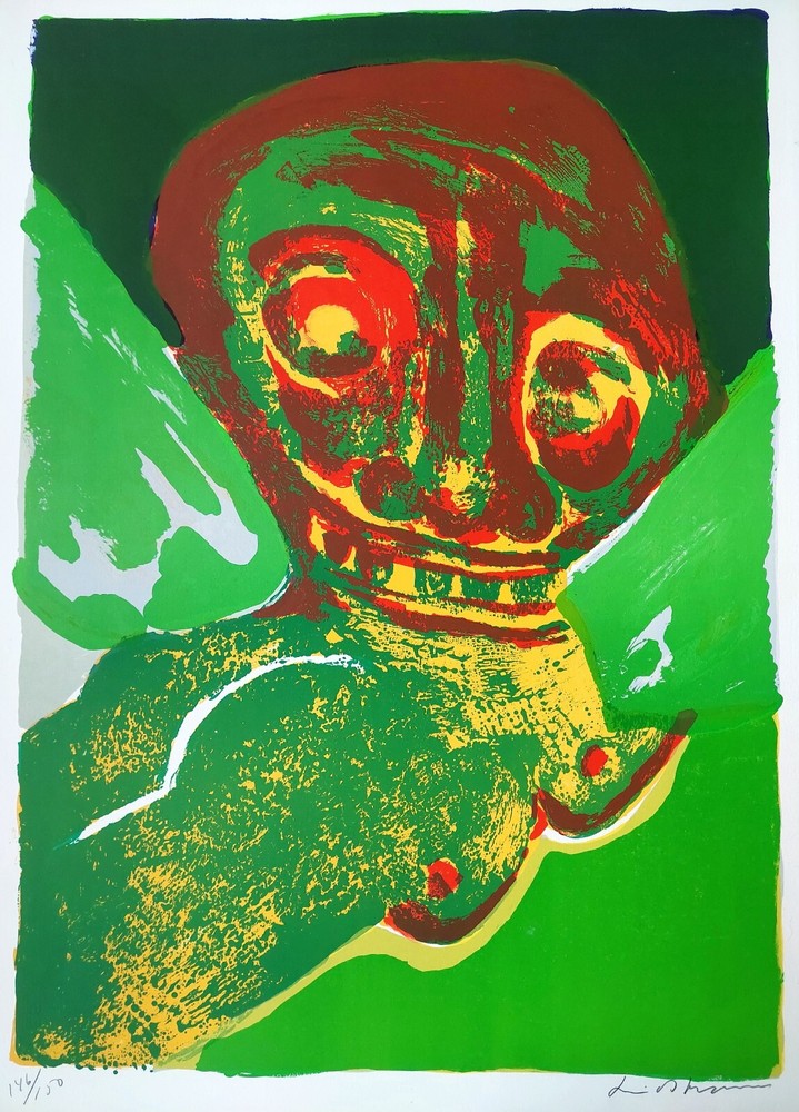 Bengt LINDSTRÖM Signed lithograph / Original print by Lindström