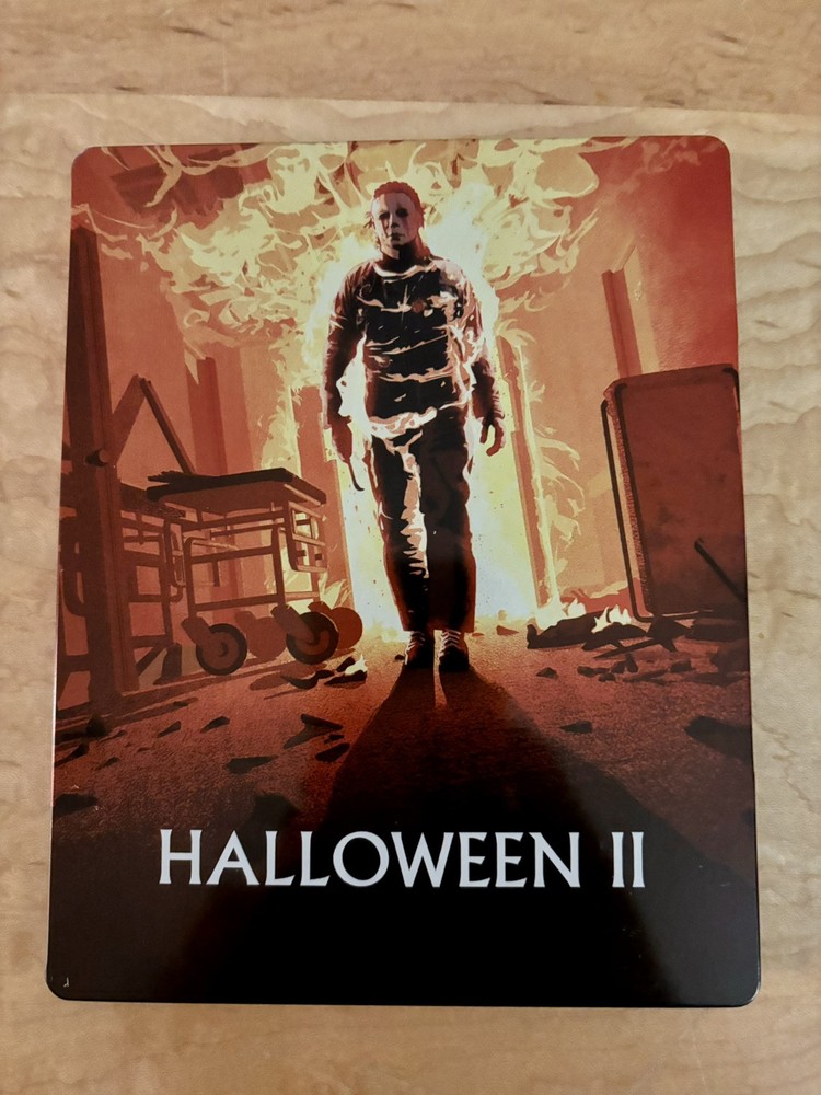 Halloween II Limited Edition Steelbook (Blu-ray Disc, 2018) Scream Factory OOP