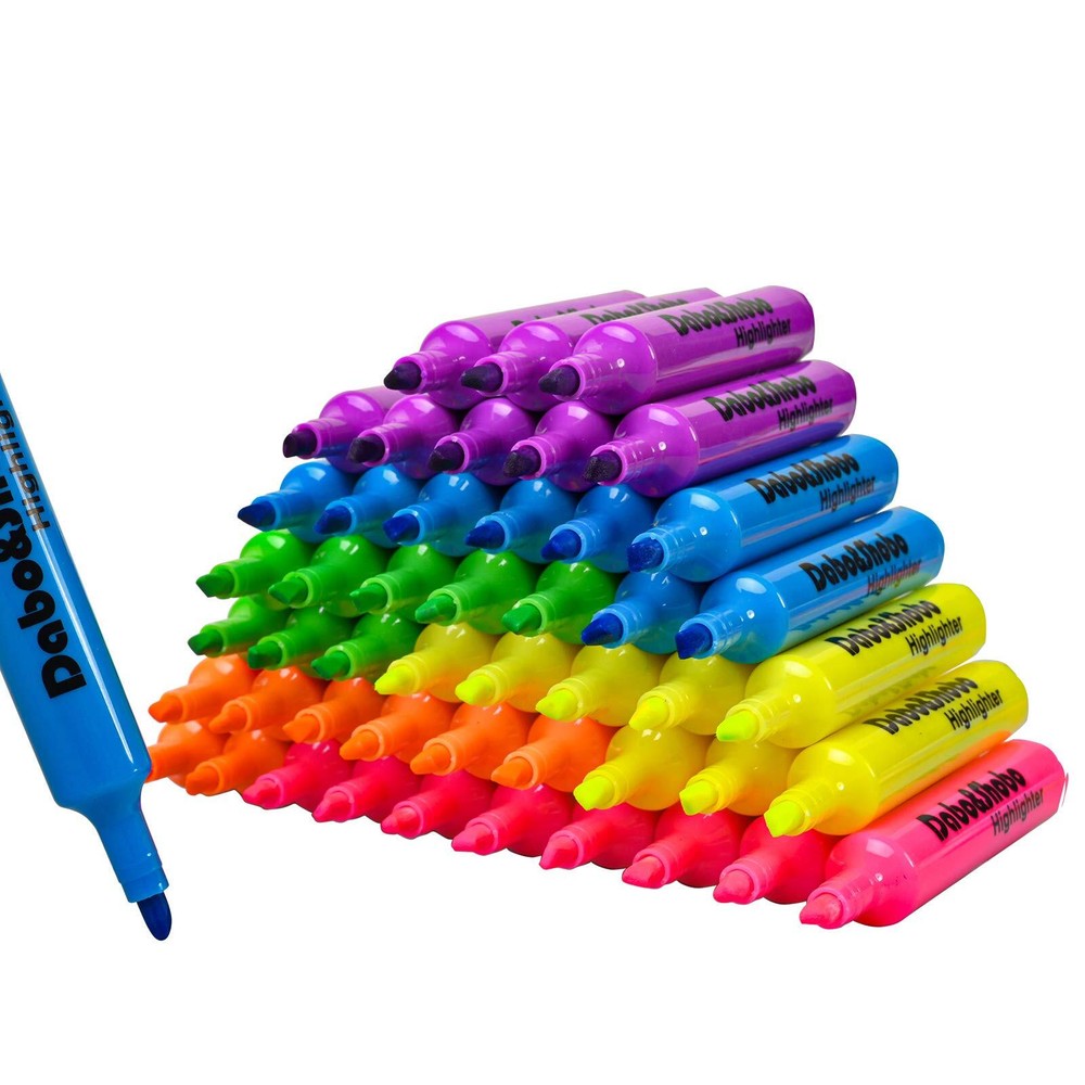 Dabo & Shobo Highlighters Set of 48,Colored Markers And Beautiful Combination...