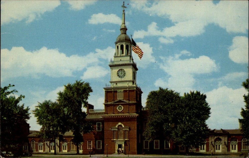 Michigan Dearborn Henry Ford Museum Tower entrance ~ 1950s-60s postcard 560607