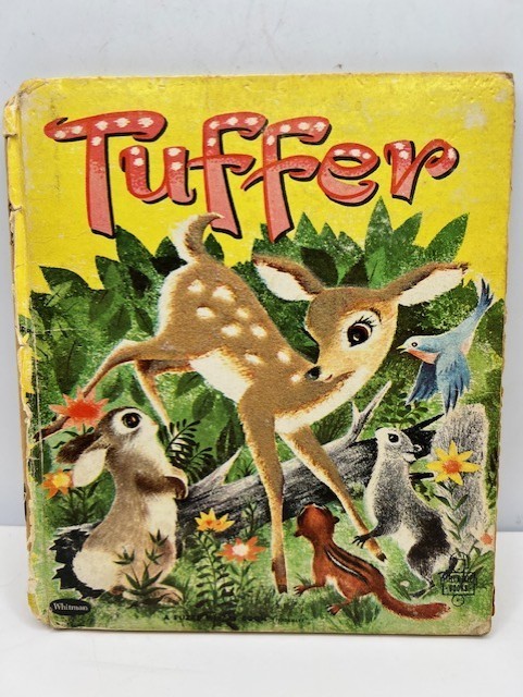 TUFFER   Whitman Tell a Tales 1959 Betty Ren Wright - Fuzzy deer