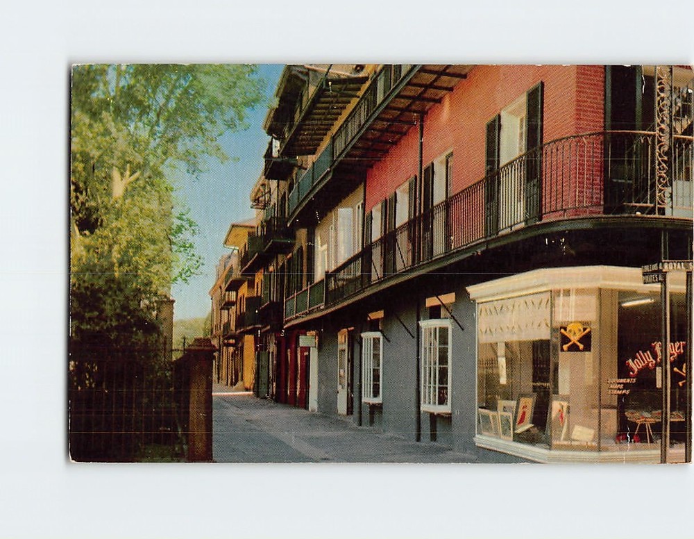 Postcard Pirate's Alley New Orleans Louisiana USA