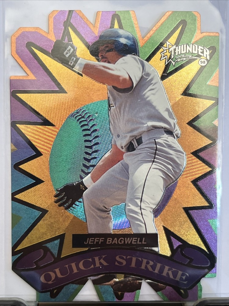 1998 Skybox Circa Thunder - Quick Strike Jeff Bagwell #1 QS