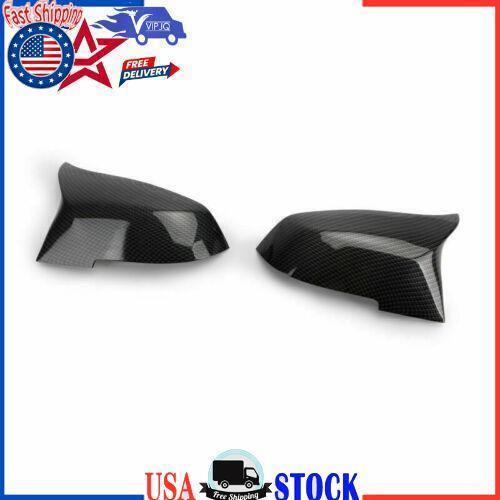 Carbon Fiber Rearview Mirror Cover Caps For BMW F20 F21 F22 F30 F32 F36 X1 F87