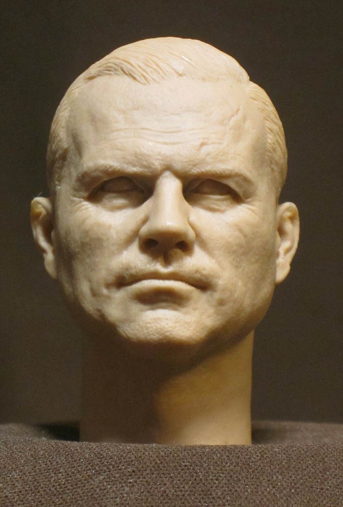 V-51 WWII CUSTOM RESIN UNPAINTED HEAD SCULPT 1/6 Scale