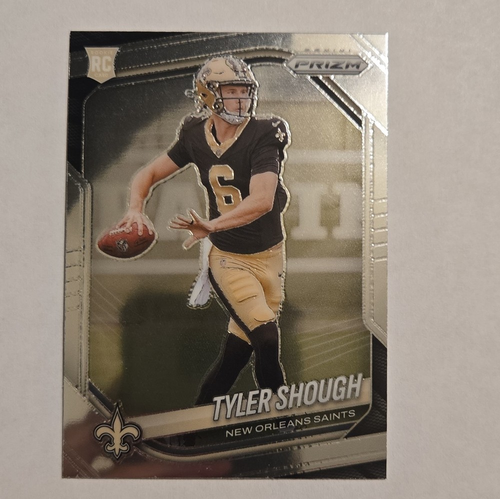 Panini Prizm 2025 Tyler Shough New Orleans Saints RC Rookie Card #327