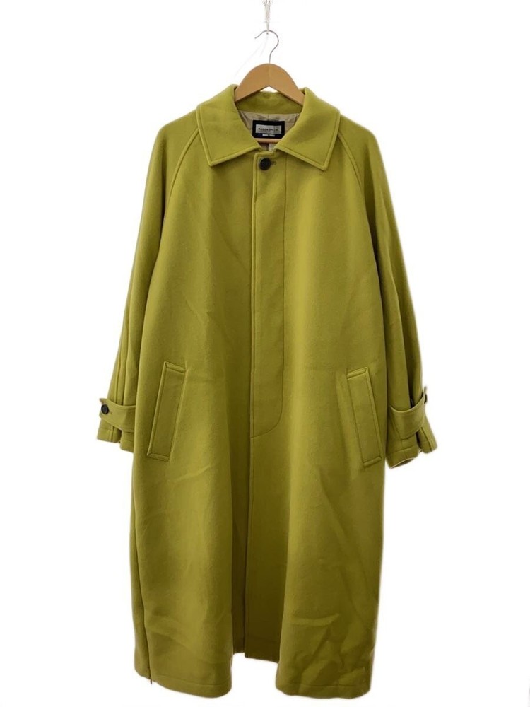 Maison Special Stainless Steel Collar Coat/1/Wool/Grn/11222161222// 1599