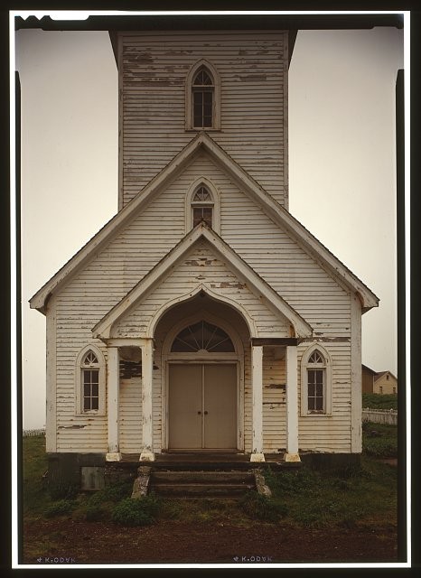 Saint George Alaska 1900s Saint George Russian Orthodox Church Entrance