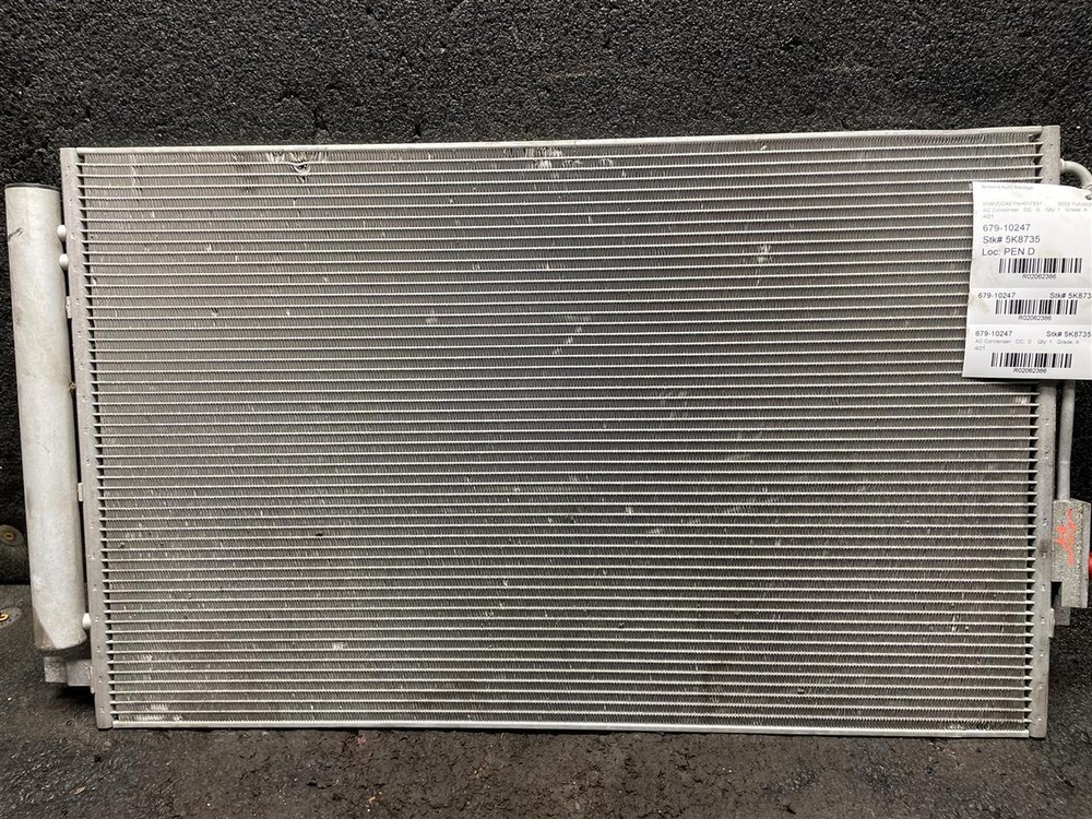 Used A/C Condenser fits: 2022 Hyundai Tucson 2.5L US built Grade A-image