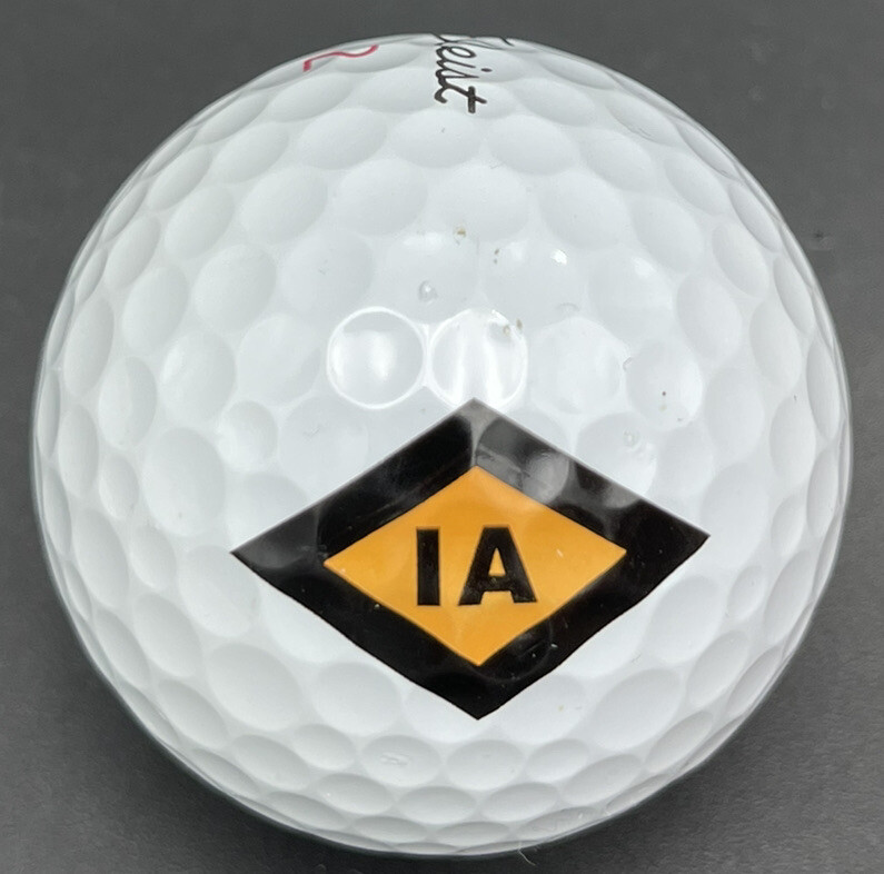 IA Logo Golf Ball (1) Titleist Pro V1x Pre-Owned