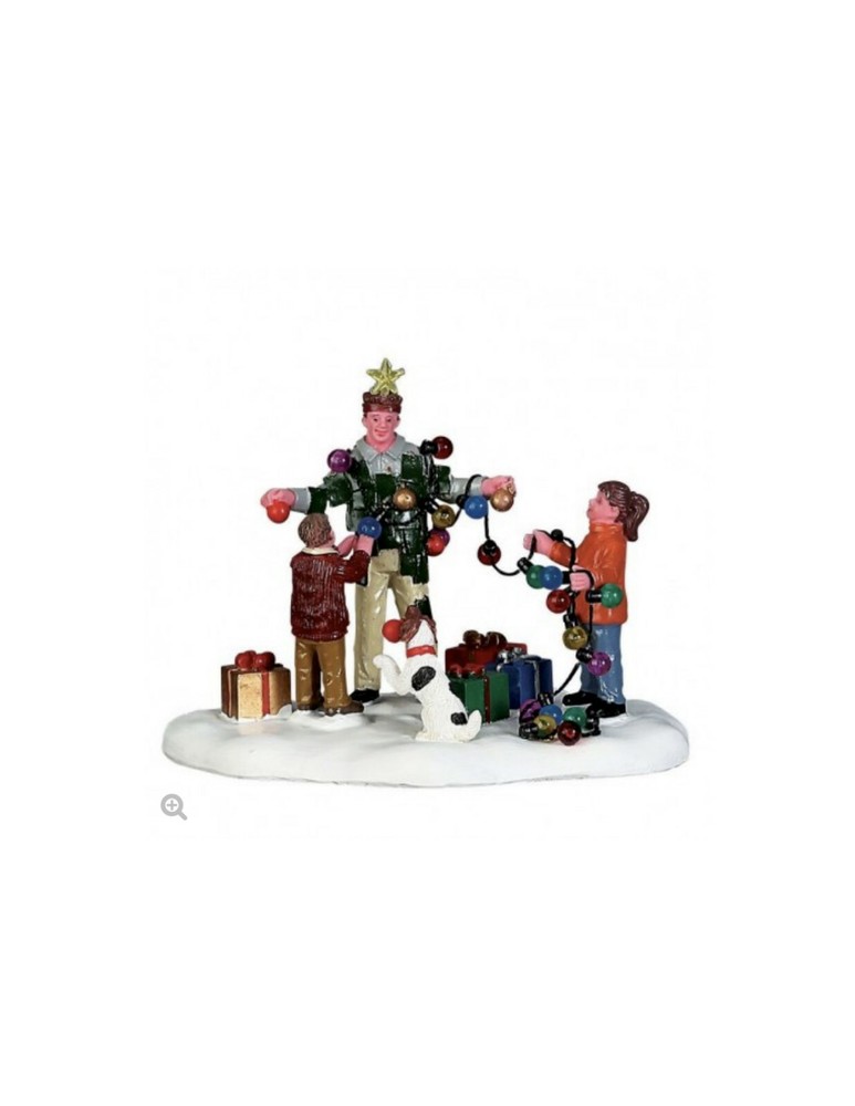 LEMAX Christmas Tree Dad Table Accent 73308 from Village Collections-image