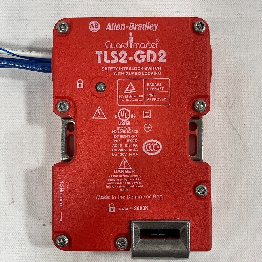 Allen Bradley TLS2-GD2  Safety Interlock Switch with Guard Locking