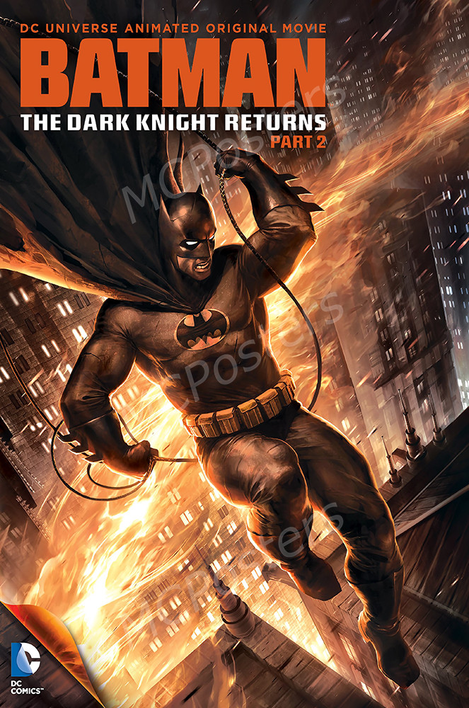 DC Batman Dark Knight Returns Part 2 Movie Premium POSTER MADE IN USA - MCP129