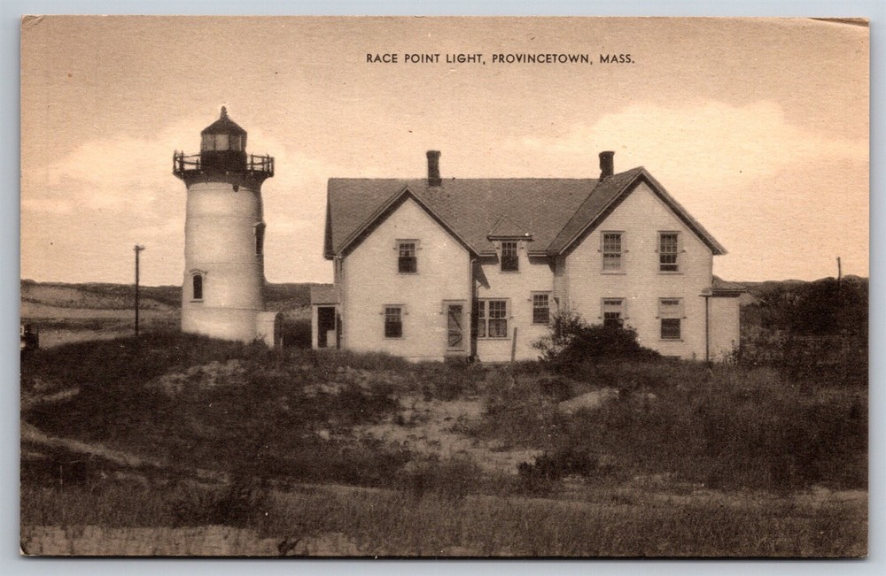Race Point Light Provincetown MA C1910s DB Postcard Y11