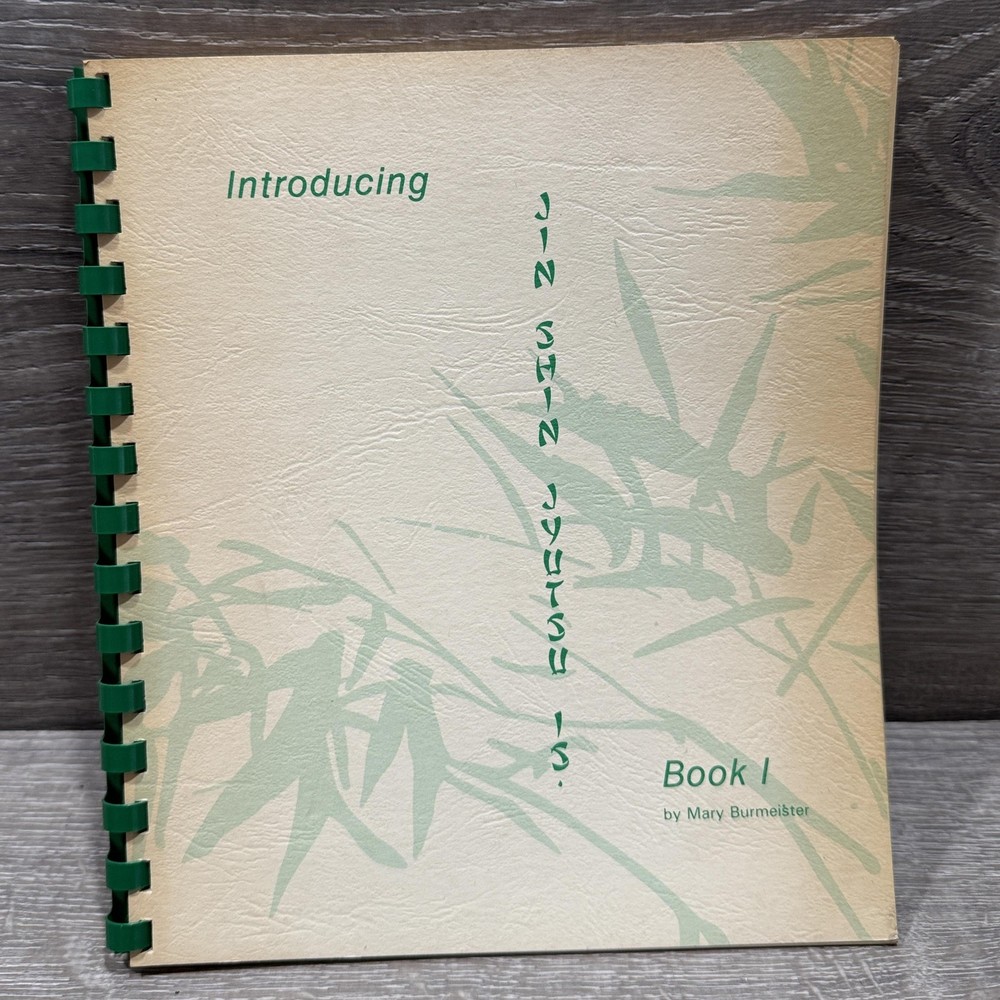 Vintage Introducing JIN SHIN JYUTSU IS. Book I Mary Burmeister Green PB USA