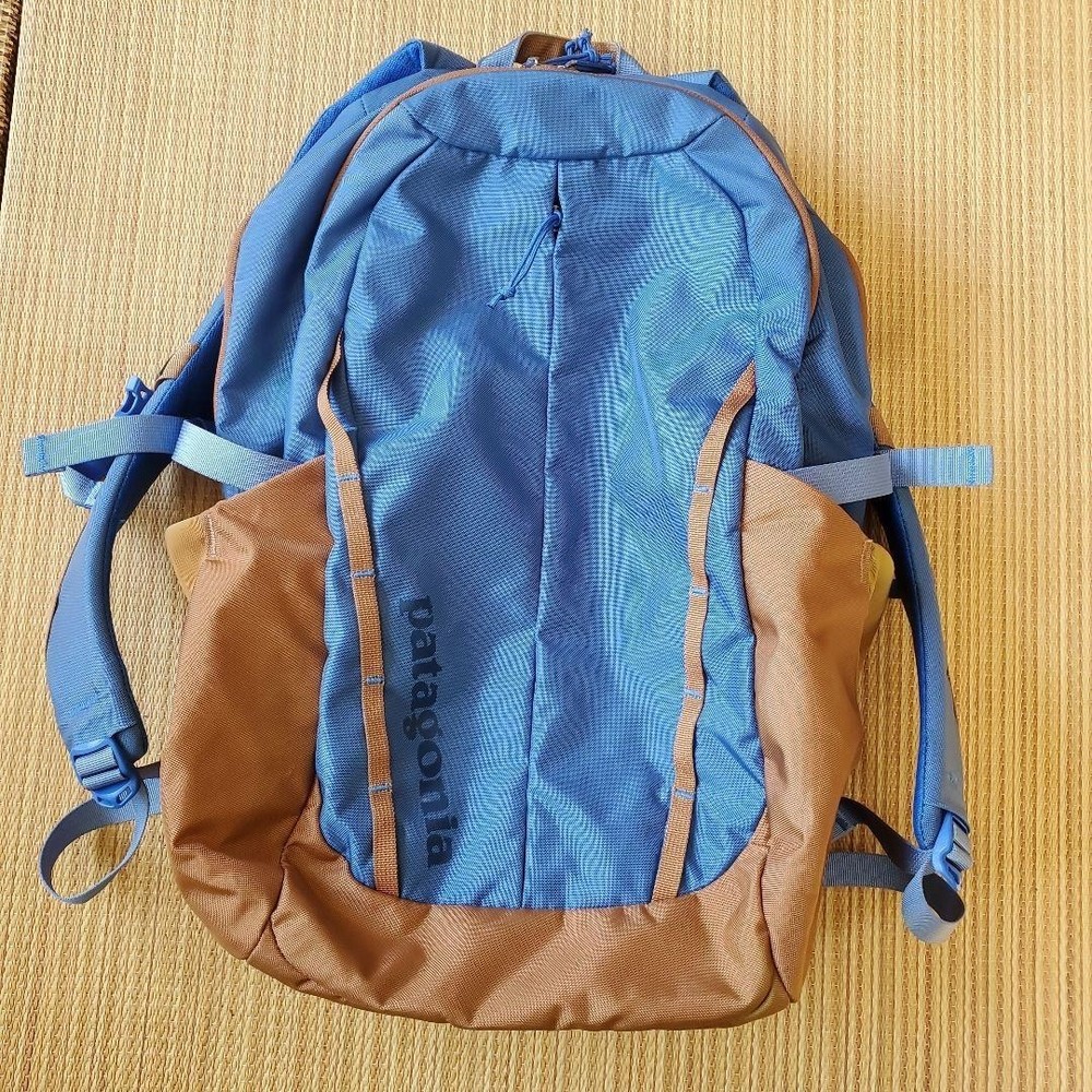 Patagonia 28L blue and brown backpack limited edition used excellent condition