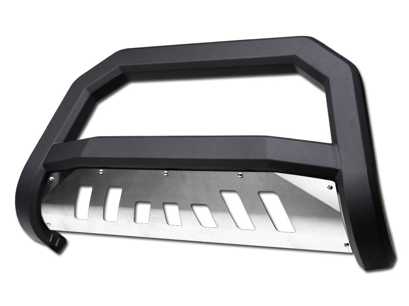 DEFECTIVE FOR 11-20 TOYOTA SIENNA AVT BULL BAR GRILL GRILLE GUARD MATTE BLK/SKID
