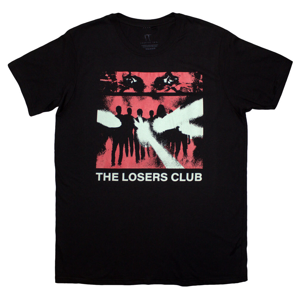 IT The Losers Club Graphic T-Shirt Inspired by Stephen King’s Classic Horror Story