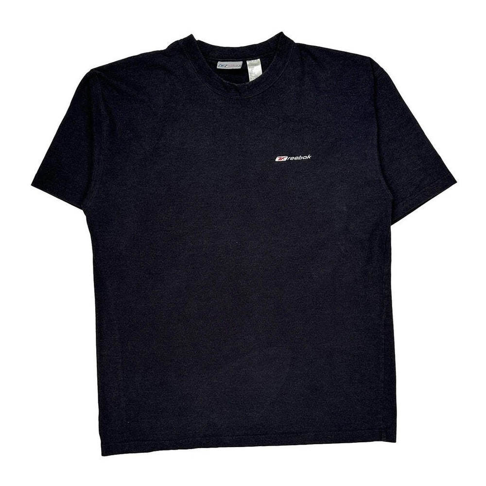 Reebok T-Shirt - XL Black Cotton