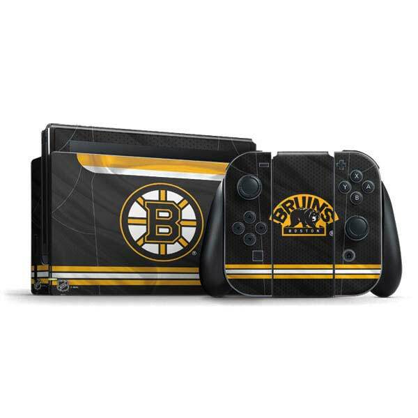 NHL Boston Bruins Nintendo Switch Bundle Skin - Boston Bruins Home Jersey
