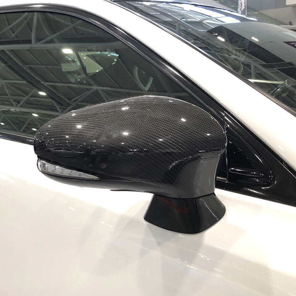 Lexus IS250 IS350 2014-2020 Real Carbon Fiber Side Mirror Cover Cap