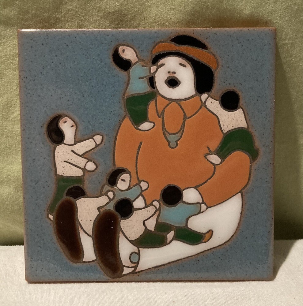 Vintage Arius Santa Fe Art Tile 