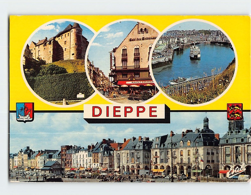 Postcard Scenes & Views Dieppe France