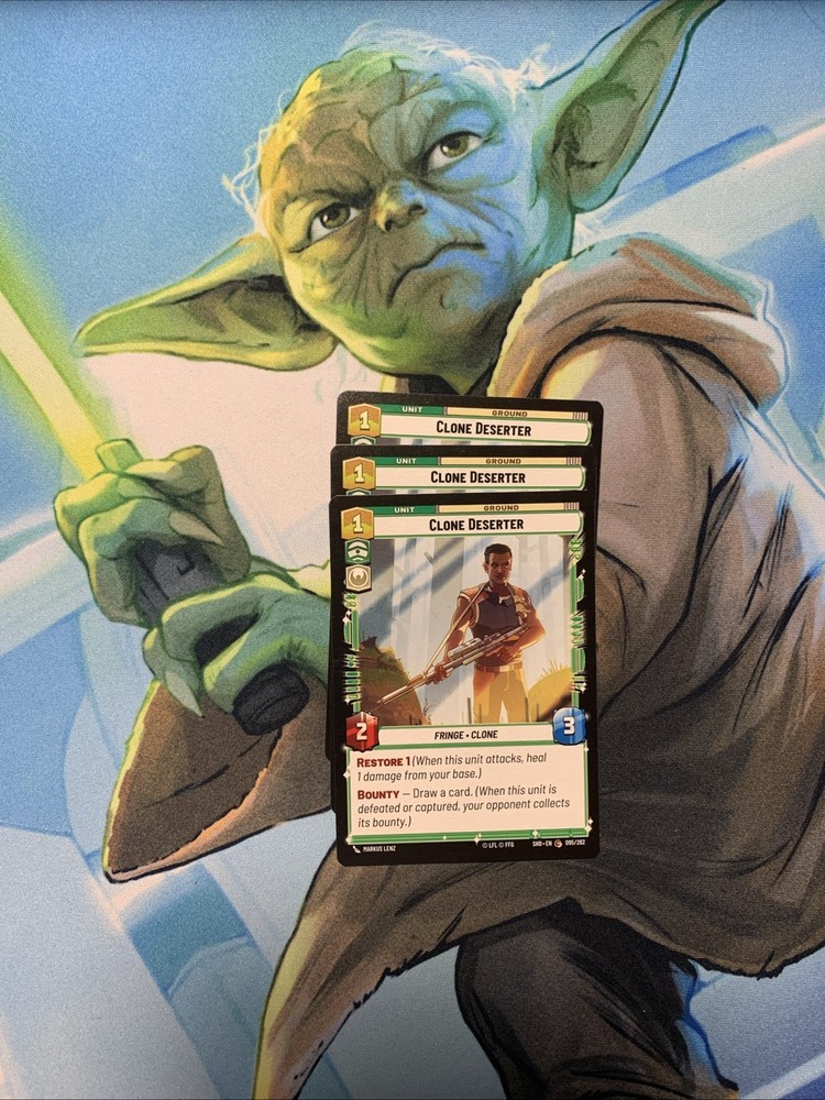 x3 Clone Deserter ~ Shadows of the Galaxy (SHD) Star Wars Unlimited (SWU)